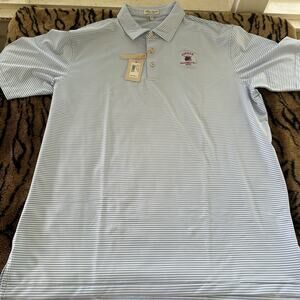 Peter Millar Men’s Xl Golf summer comfort polo NWT Amigos Mountain Lake 2022